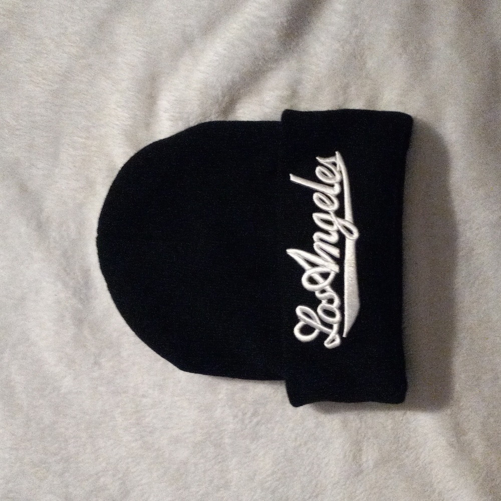 Black beanie